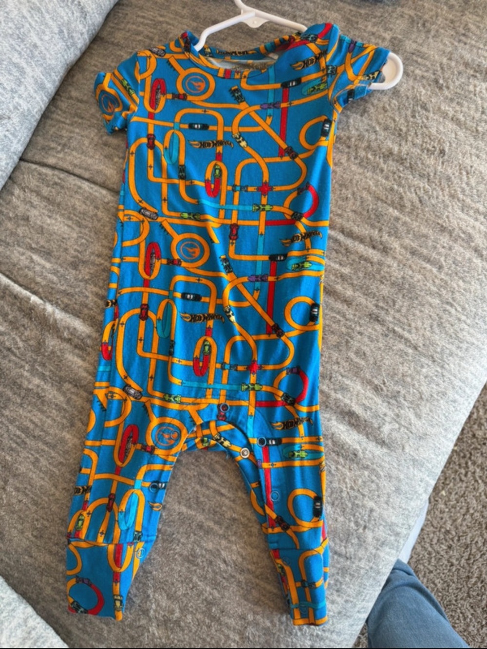 Hot wheel x Posh peanut bamboo romper